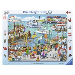 Puzzle 24 db - Egy nap a kikötőben 06152