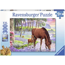 Ravensburger: Lovak a naplementében 300 darabos XXL puzzle