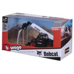 Bburago 1/50 - Bobcat teleszkópos villás emelővel