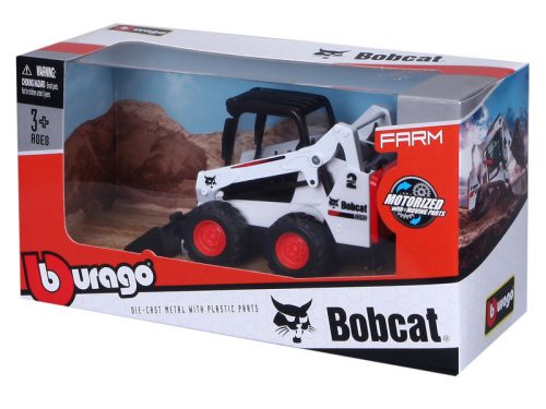 Bburago 10 cm - Bobcat markolóval 18-31801