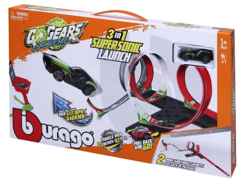 Bburago: GoGears Extreme 25 méteres autópálya , 3 féle