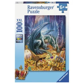 Ravensburger Puzzle 100 db A kincsesbarlang sárkánya