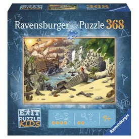 Puzzle Exit Kids 368 db - Kalózok kincse