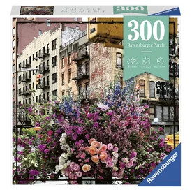 Ravensburger: Puzzle 300 db - Virágok New Yorkban