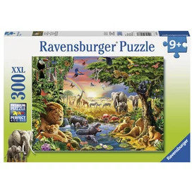 Ravensburger: Puzzle 300 db - északai fény és az állatok