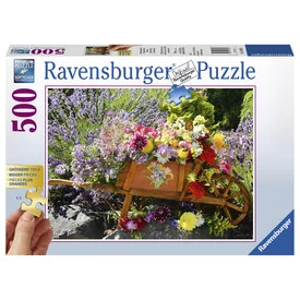 Ravensburger: Puzzle 500 db - Virágok