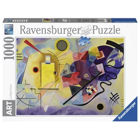 Ravensburger: Puzzle 1000 db - Kandinsky: Sárga, Piros, Kék