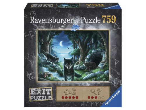 Ravensburger Puzzle Exit 759 db - A farkas történelem