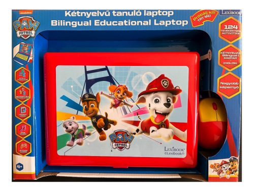 Lexibook: Oktató laptop Mancs Őrjárat - magyar/angol