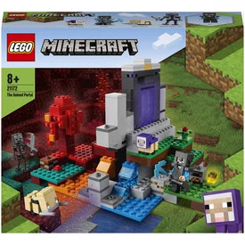 LEGO Minecraft 21172 A romos portál