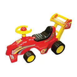 Ráülős versenyautó bébitaxi - 64 cm