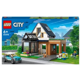 LEGO City 60398 Családi ház és elektromos autó