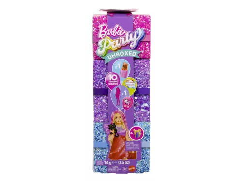 Barbie party reveal glamour meglepetés szett - piros