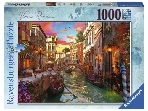 Ravensburger Puzzle 1000 db - Velencei románc