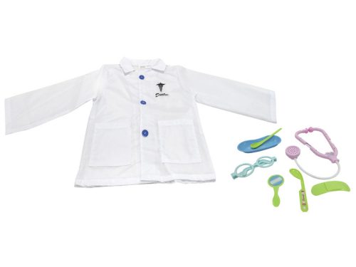 Orvos jelmez: köpeny és 7 db kiegészítő