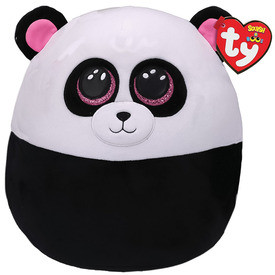 Ty Squish-a-Boos párna alakú plüss figura BAMBOO, 30 cm - panda