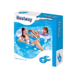 Bestway 43009 Dupla úszófotel - 118 x 117 cm