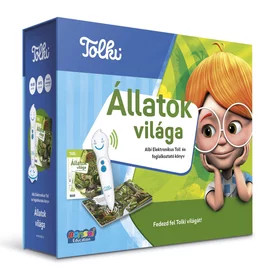 Tolki- Állatok világa szett (könyv+toll)