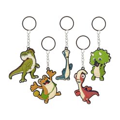 Gigantoszaurusz kulcstartó 6 cm