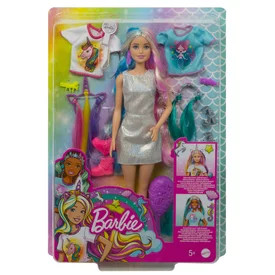 Barbie varázslatos frizurák kiegészitőkkel