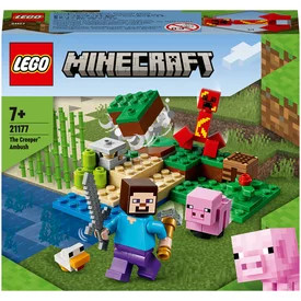 LEGO Minecraft 21177 A Creeper rajtaütés