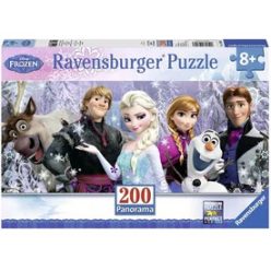   Ravensburger: Jégvarázs barátok 200 darabos XXL panoráma puzzle