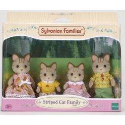 Sylvanian Families: Csíkos cica család