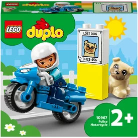 LEGO DUPLO Town 10967 Rendőrségi motorkerékpár