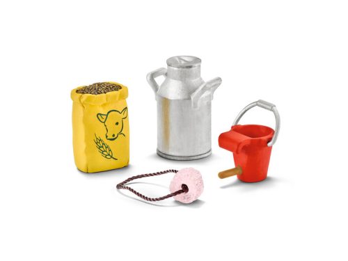 Schleich tehénfejő szett és takarmány