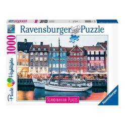 Puzzle 1000 db - Koppenhága, Dánia