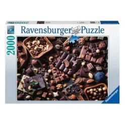 Puzzle 2000 db - Csokoládémenyország