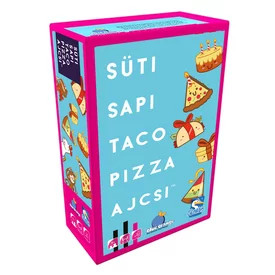 Süti, sapi, taco, pizza, ajcsi