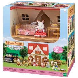 SylvanianFamilies Piros tető kezdő ház szett