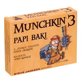 Munchkin kiegészítő  Papi Baki