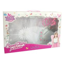 Tündérszett (szoknya, szárny, ékszerek, varázspálca)