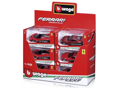 Bburago 1/43 versenyautó - Ferrari, többféle 18-3