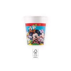Mickey Rock the House papírpohár - 200 ml, 8 db / csomag