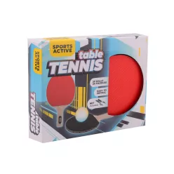 Pingpong szett (háló, 2 ütő, 3 labda)