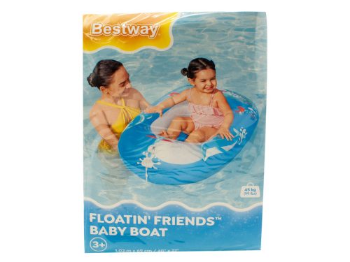 Bestway 34037 Gyerek csónak tengeriállatos 102x69cm