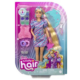 Barbie Totally hair baba - csillag