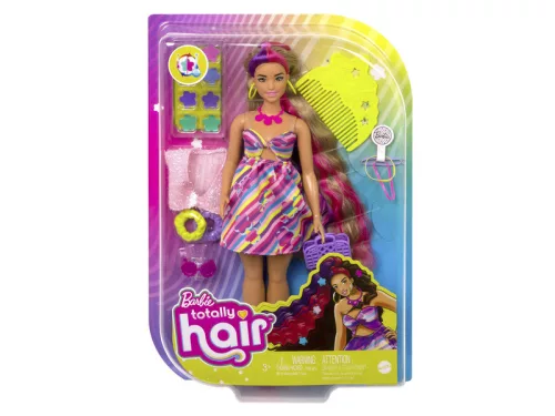 Barbie Totally hair baba - virág