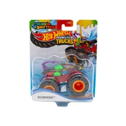 Hot wheels Monster trucks színváltós autó