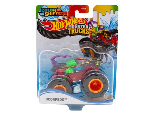 Hot wheels Monster trucks színváltós autó