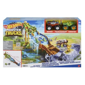 Hot wheels Monster trucks hegyi szlalom versenypálya