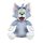 Tom és Jerry figura 20cm-többféle