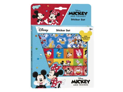 Totum: Mickey és Barátai matrica szett
