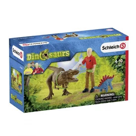 Schleich Tyrannosaurus rex támadás