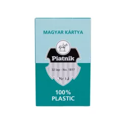 Plasztik magyar kártya