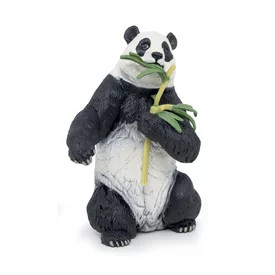 Panda bambusszal