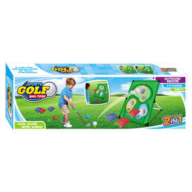 2IN1 sportszett (golf és babzsák dobáló)